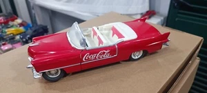 Modellino CADILLAC ELDORADO 1955 cabriolet 9507 coca cola Solido 1/21 - Foto 1 di 12