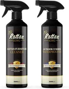 Rattan King - Rattan Furniture Cleaner and Outdoor Cushion Waterproofer Spray | - Picture 1 of 5