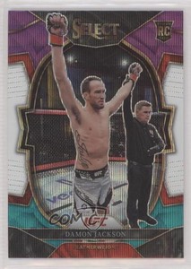 2023 Panini Select UFC Concourse Tri-Color Prizm Damon Jackson #32 Rookie RC