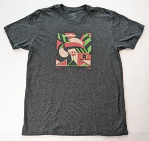 Camiseta Adobe Para Hombre Talla L Grande Gráfica Gris App Tech France Software - Imagen 1 de 4