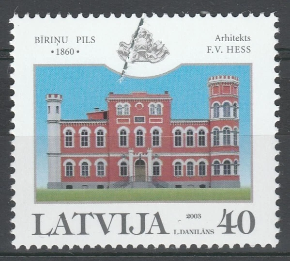 Latvia 2003 Architecture, Palace MNH stamp - Image 1 of 1