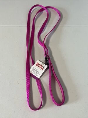 Boots & Barkley 6ft Nylon Comfort Reflective Double Stitch Dog Leash Pink - Image 1 of 3
