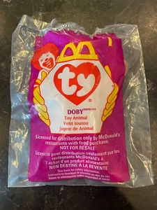 Ty Doby the Doberman Teenie Beanie Baby 1998 McDonald’s - Picture 1 of 2