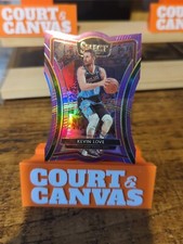 2019-20 Panini Select Premier Level Purple Prizm Die Cut /99 Kevin Love #113