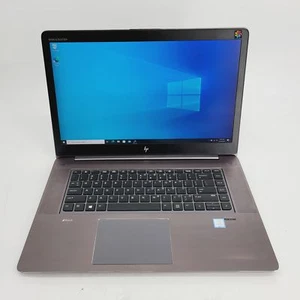 HP ZBook G4 i7 7700HQ 32GB 512GB NVMe 15.6" Quadro M1200 - GRADE C Laptop - READ - Picture 1 of 8
