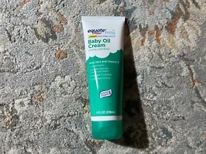 Equate Baby Oil Cream Aloe Vera & Vitamin E 8oz, Compare to Johnson's Creamy Oil - Picture 1 of 1
