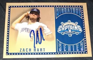 Zach Hart Signed 2022 Lake County Captains Auto Card Cleveland Guardians - Picture 1 of 1