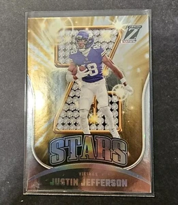 Justin Jefferson 2023 Panini Zenith Z-Stars #19 Minnesota Vikings Insert Card - Picture 1 of 3