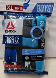 Reebok Jungen Unterwäsche Performance Boxershorts, Größe XL, 5er Pack verschiedene Farben - Bild 1 von 2