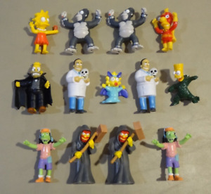 2002 Burger King Lot of 13 Simpsons Halloween Figures Treehouse of Horror