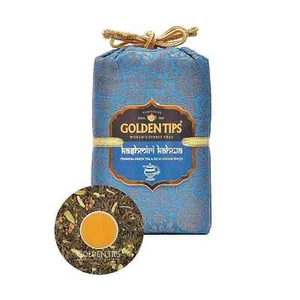 Golden Tips Kashmiri Kahwa Green Tea 100g Free Shipping World Wide - Picture 1 of 5