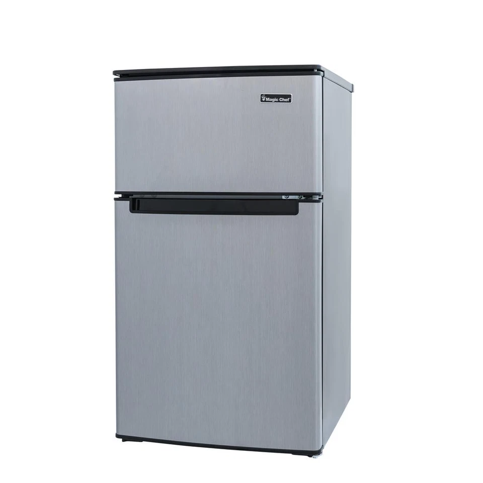 Magic Chef HMDR310SE 3.1 cu. ft. Mini Refrigerator -Stainless Steel