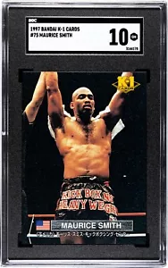 Tarjeta de novato Bandai K-1 #75 1997 radiocontrol sgc 10 gemas como nueva POP 4 MMA UFC - Imagen 1 de 4