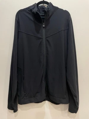 Lululemon Mens Performance Jacket Size XL Black Stretch Athletic Running Outdoor - Image 1 of 4