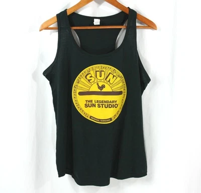 Camiseta sin mangas The Legendary Sun Studio Memphis Anvil Tri Blend recuerdo para mujer L negra Foto 1 de 4