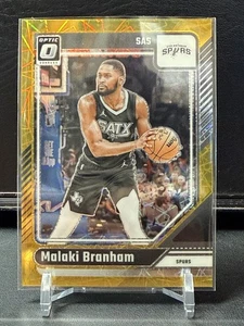 Malaki Branham 2024-25 Panini Donruss Optic Gold Velocity /10 - Picture 1 of 2