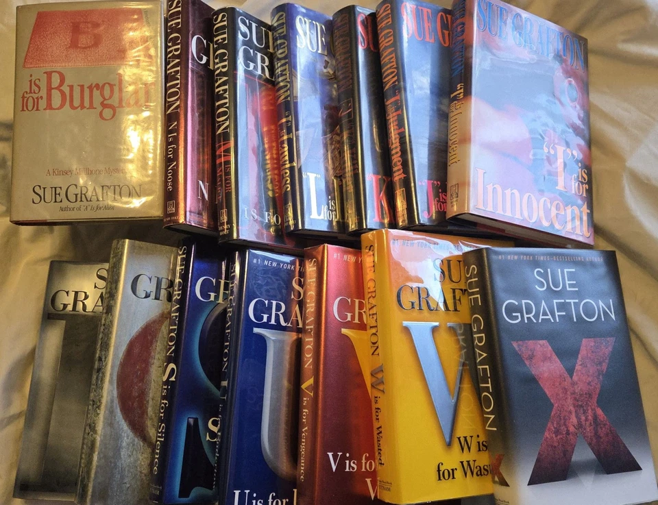 Sue Grafton / Collection of 14 1st Editions of Grafton's Alphabet Mysteries - Image 1 of 1