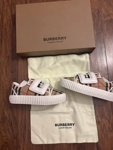 Burberry Checkered Shoes Size 31 US 13 NIB - Picture 1 of 6