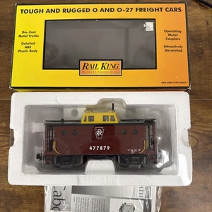 MTH Rail King 30-7730 Pennsylvania N-5c Caboose O Gauge PRR #477879 - Picture 1 of 9