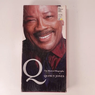 Quincy Jones Q The Musical Biography CD Box Set 4 Disc Popular Music - Image 1 of 4