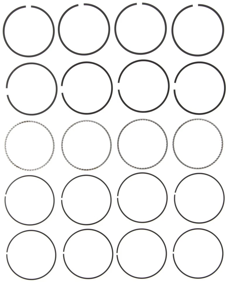 Conjunto de anel de pistão de motor MAHLE 41857CP - Imagem 1 de 4