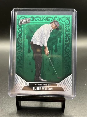 2025 Panini Cyber Monday Bubba Watson Green Drip /25 ! - Image 1 of 2