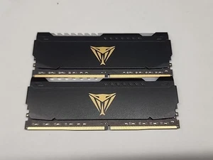 Patriot Viper Steel RGB 32GB (2x16GB) 288-Pin DDR4 3200 PC4 25600 PVSR432G320C8 - Picture 1 of 3