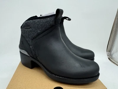 Merrell Chateau II Mid Pull Boots Womens Black Leather Round Toe Casual - 9 - Image 1 of 4
