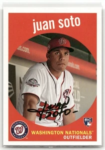 Juan Soto 2018 Topps Archives #73 RC Washington Nationals - Bild 1 von 2