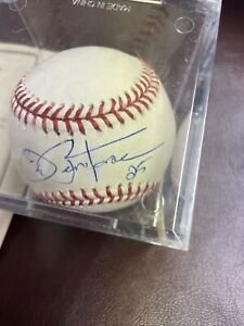 Joe Pepitone Signed Autographed Baseball MLB New York Yankees/ COA & Case