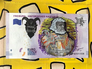 0 EURO SOUVENIR Note - altered by banknote artist - Picture 1 of 3