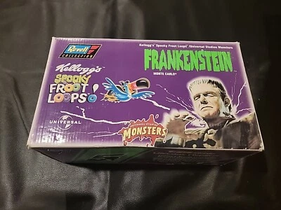 REVELL #6904 NASCAR KELLOGS UNIVERSAL FRANKENSTEIN #5 LABONTE 1:18 Opened Box  - Image 1 of 4