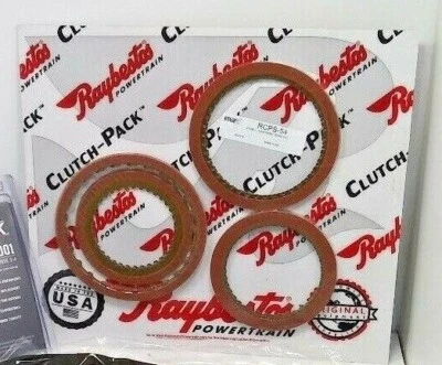 . 700r4 4l60e stage 1 red friction clutch kit clutches WITHOUT 3/4s RCPS-54 - Image 1 of 3