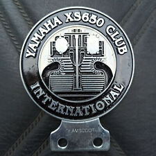 yamaha xs650 club international badge logo vintage