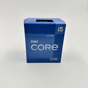 Intel Core i5-12400 Processor (4.4 GHz, 6 Cores, LGA 1700) Box - BX8071512400
