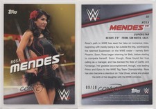 2016 Topps WWE Divas Revolution Gold /10 Rosa Mendes #32