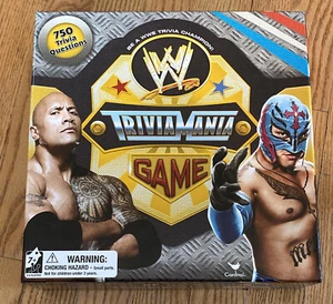WWE WWF 2013 Trivia Mania Board Game 750 Questions --UNPLAYED - Picture 1 of 5