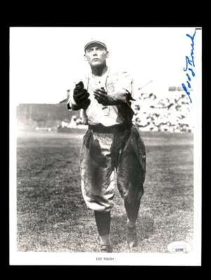 Edd Roush JSA Coa Signed  8x10 Photo Autograph Reds - Image 1 of 3