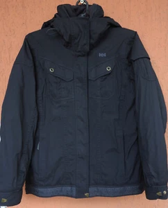 HELLY HANSEN Womens Outdoor Winter Padded Jacket Hooded Black Ski Hiking (S/M) - Picture 1 of 22