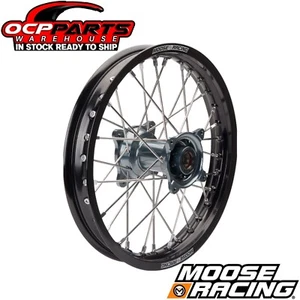 NEW MOOSE RACING SX-1 BLACK REAR COMPLETE 14x1.6 WHEEL 2021-2024 GAS GAS KTM 85 - Picture 1 of 3