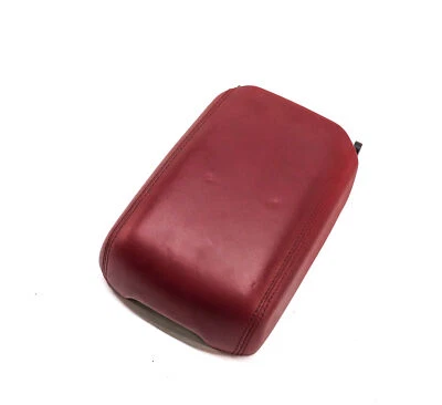 2015-2018 PORSCHE MACAN (95B) FRONT CENTER CONSOLE ARMREST ARM REST LID (Red) - Image 1 of 4