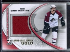 2011-12 ITG Heroes and Prospects Game Jersey Gold #M14 Kevin Shattenkirk XX/10