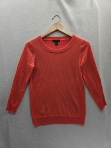 J.Crew Merinowolle Orange Pullover Langarm Pulli Gr- XS - Bild 1 von 5