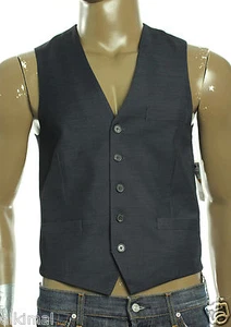 New INC International Concepts Regular Fit Navy Royce Suit Vest S - Picture 1 of 2