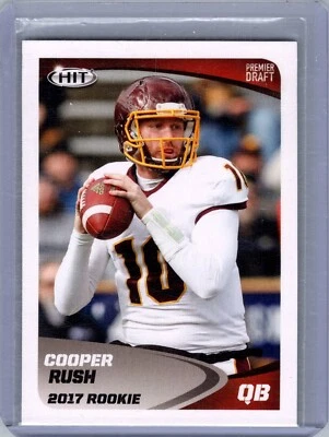 2017 Sage/HIT Premier Draft #10 Cooper Rush RC - Image 1 of 2