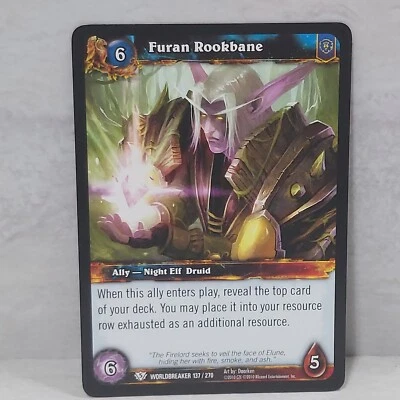 World Of Warcraft Worldbreaker Furon Rookbane 137/270 TCG Card - Image 1 of 2