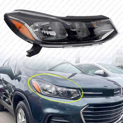 Conjunto de faros halógenos para Chevrolet Trax 2017 2022 pasajero lado derecho derecho derecho Foto 1 de 4