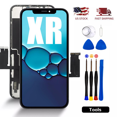 New For iPhone XR LCD Display Touch Screen Re...