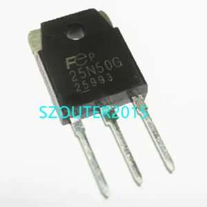 2 Stück FMH25N50G MOSFET 600V 25A TO-3P Original NEU - Bild 1 von 1