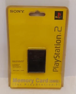 Original Sony PlayStation 2 Memory Card 8MB Magic Gate Made in Japan NOS - Picture 1 of 14